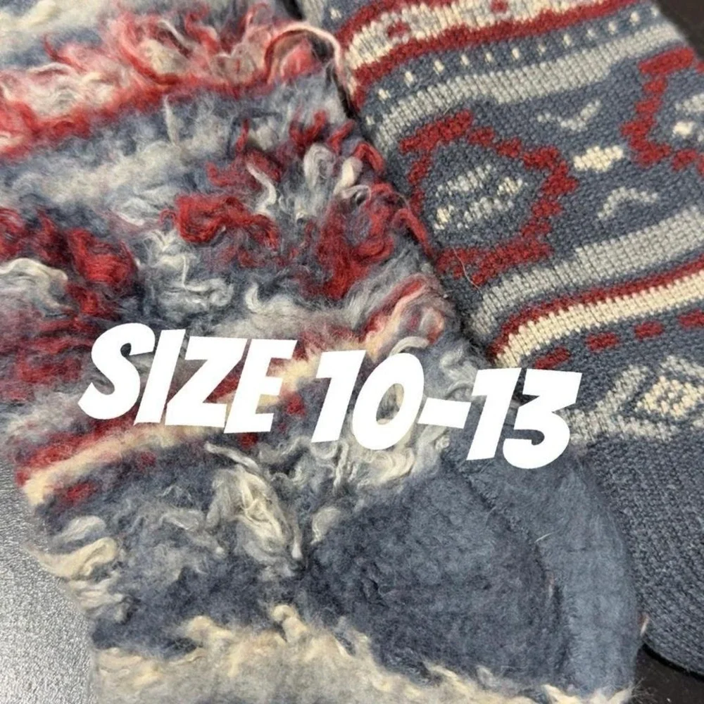 Vibrant Southwestern Fuzzy Warm Socks